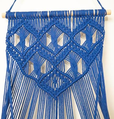 Amdermi Stuffed Animal Hammock Wall Hanging Net for Stuffed Animal Net Stuffed Animal Storage Plush Toy Holder Toy Organizer for Boho Kidroom Nursery (Blue) - Image 6