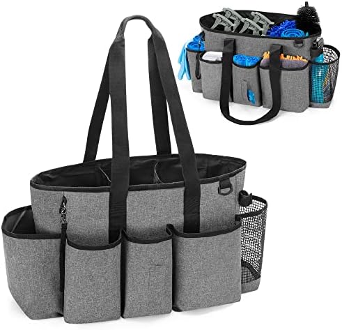LoDrid Professional Cleaning Tote Caddy for Cleaning Supply, Gray by LoDridDirect