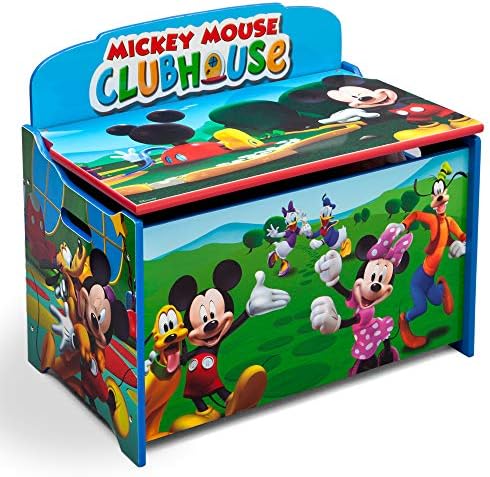 Delta Children Deluxe Toy Box, Disney Mickey Mouse by DeltaChildren