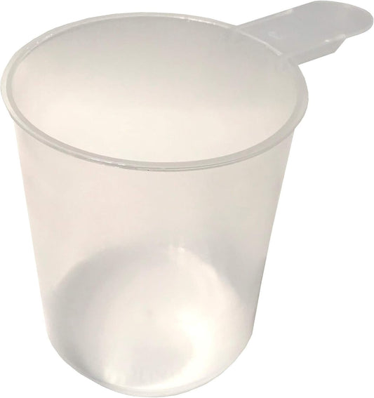 3/4 Cup (6 Oz. | 175 mL) Short Handle Scoop for Measuring Coffee, Pet Food, Grains, Protein, Spices and Other Dry Goods (Pack of 100)