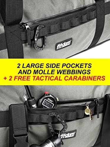 Fitdom 132L 36" Extra Large Heavy Duty Equipment Travel Storage Duffle Bag - Image 5