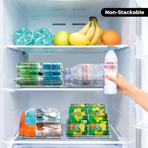 2 Packs Refrigerator Organizers and Storage Width Adjustable - Image 4