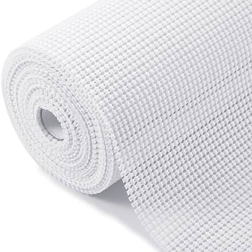 iwtmm Drawer Shelf and Cabinet Liners Non-Adhesive Extra Strong Grip - Keep Items in Place for Kitchen, Bathroom, Office & Wardrobe, Heavy Duty Anti-Slip Liners for Cabinets, Cupboards, Drawers by Iwtmm