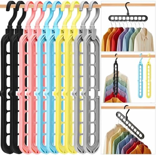 Closet Organizers and Storage,College Dorm Room Essentials Magic Hangers by HEYHOUSE