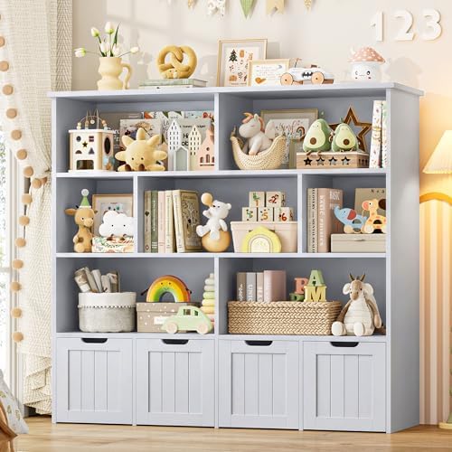 FINETONES Toy Storage Organizer with Movable Drawer Toy Organizer for Kids by finetones