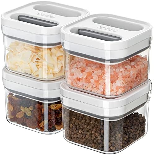 MR.SIGA 4 Pack Airtight Food Storage Container Set by MRSIGA