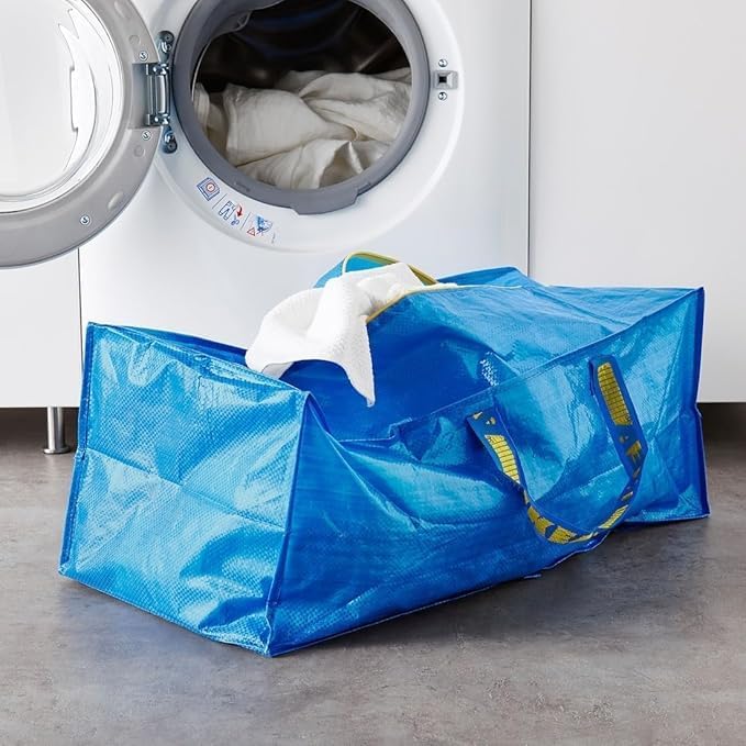 Ikea 901.491.48 Frakta Storage Bag, Blue, 4 Pack (Premium bag) - Image 5