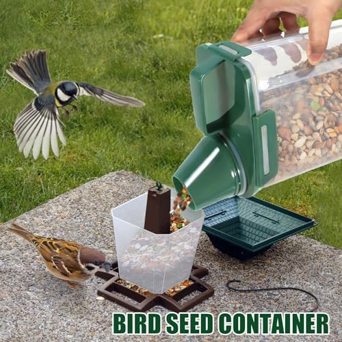 2 Pack 3 Lbs Pet Dog Cat Food Storage Containers for Travel - Pine Green - Image 6