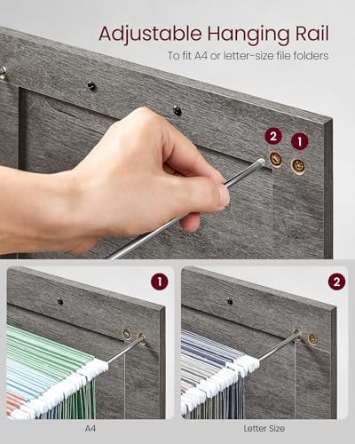 VASAGLE File Cabinet with 3 Drawers, Printer Stand, Fit A4 Letter Size - Image 5
