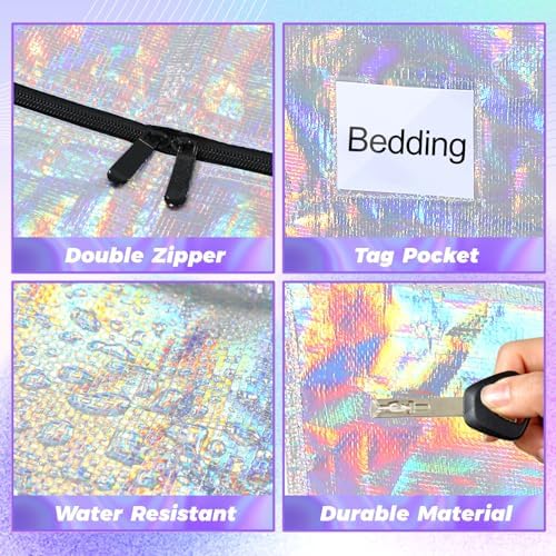 4 Pcs 24 Gallon Extra Large Moving Bags Heavy Duty Storage Bag - Image 4
