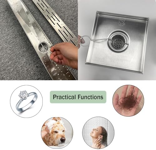 Neodrain Shower Drain Hair Catcher, 2-Pack,Only Fit Neodrain Shower Drain - Image 5