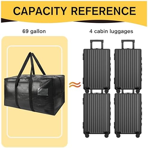 Heavy Duty Extra Large Moving Bags,69 Gallon 1Pack - Image 4