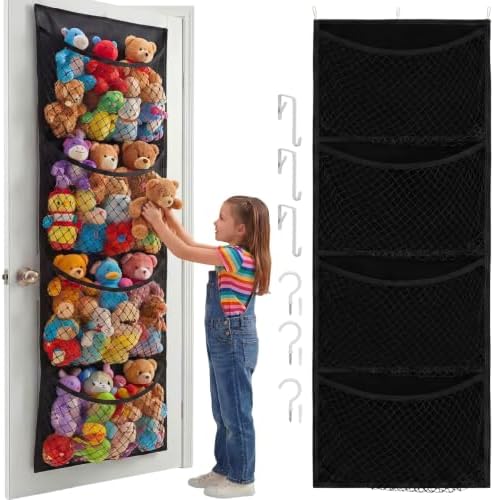 Ofiray-home Cotton Over The Door Stuffed Animal Storage by Ofiray-home