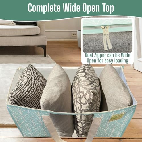 VENO Moving Bags, Wide Open Top, Clear Window, Evergreen, 6 Pack - Image 2