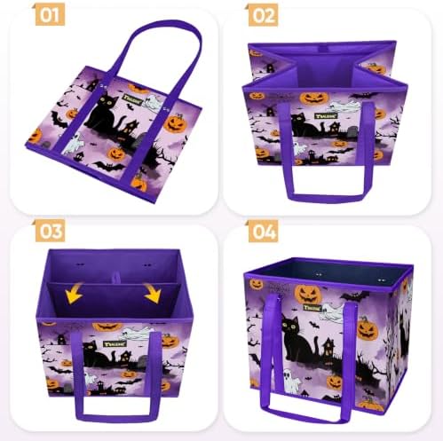 BALEINE 3PK Reusable Grocery Bags, Heavy Duty Shopping Tote Bag - Image 7