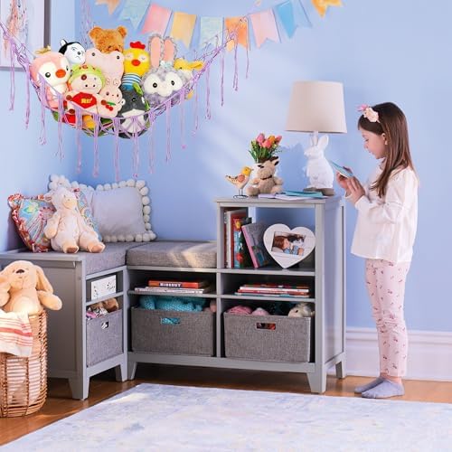 Stuffed Animal Hammock,Stuffed Animal Storage Net,Toy Pet Plushie Net - Image 6