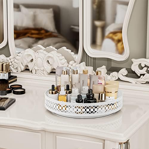 11 inch Lazy Susan Turntable - Metal Spice Organizer for Cabinet Table Top - Image 6