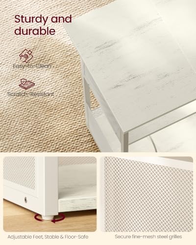 VASAGLE Record Player Stand, End Table with Record Storage up to 160 Albums - Image 6