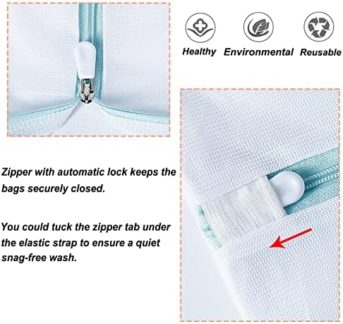 Tenn Well 3Pk 20x23" Mesh Laundry Bags Large Lingerie for Delicates - Image 5