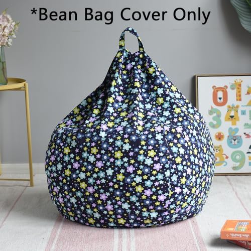 YuppieLife Stuffed Animal Storage Bean Bag Cover, 38" Velvet Toy Organizer - Image 6