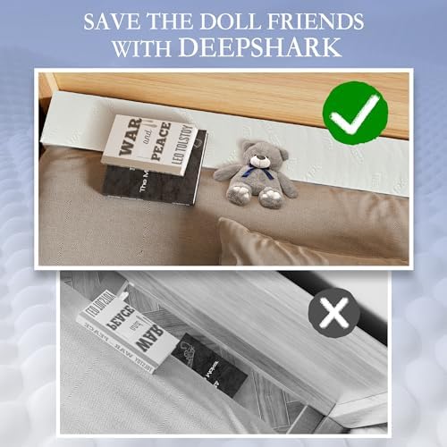 DEEPSHARK Mattress Gap Filler, Bed Gap Filler for King,Mattress Extension Filler for Headboard Seams, Bed Space Space Cracks White(78"×6"×8", King) - Image 4