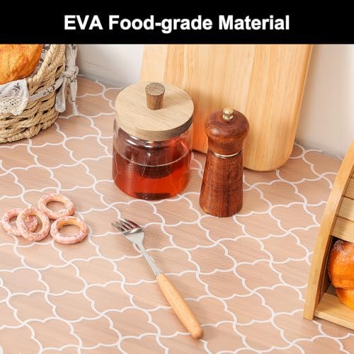 Cooyes Shelf Liner Non-Adhesive EVA Cabinet & Drawer Liner 11.8" x 120" - Image 3