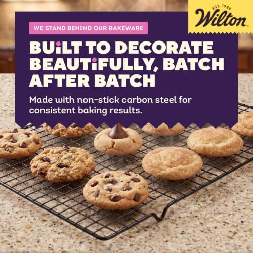 Wilton Gold Non-Stick Cooling Grid, Made Without PFAS, 16 x 10 in. - Image 6