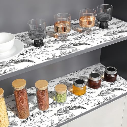 Quttisay Shelf Liner Non Adhesive Kitchen Drawer Liner 12in x 32.8ft - Image 3