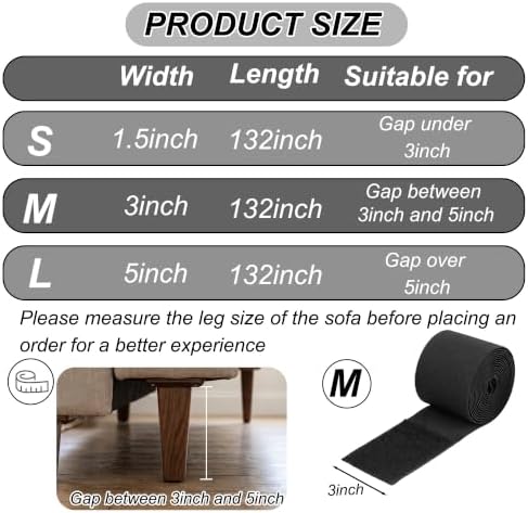 Under Couch Blocker Prevents Toys & Pets from Going Under Sofa,Bed - Image 5