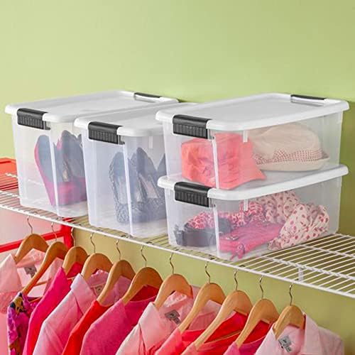 Sterilite Ultra Latch Box with Lids for Home and Office, 30 Quart, 18-Pack - Image 5