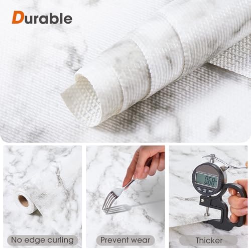 Drawer and Shelf Liner for Kitchen Cabinets, Marble, 24IN X 20FT - Image 6