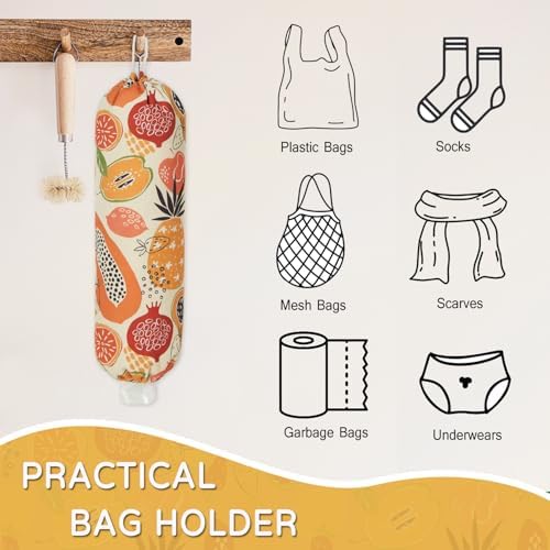 Plastic Bag Holder, Reusable Grocery Bag Holder for Plastic Bags - Image 3