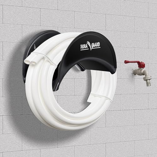 FLORA GUARD Garden Hose Holder, Heavy Duty Hose Hanger Wall Mount - Image 3