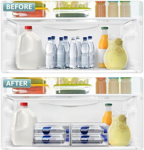 Sorbus Water Bottle Organizer for Refrigerator & Pantry, Stackable (2 Pack) - Image 5