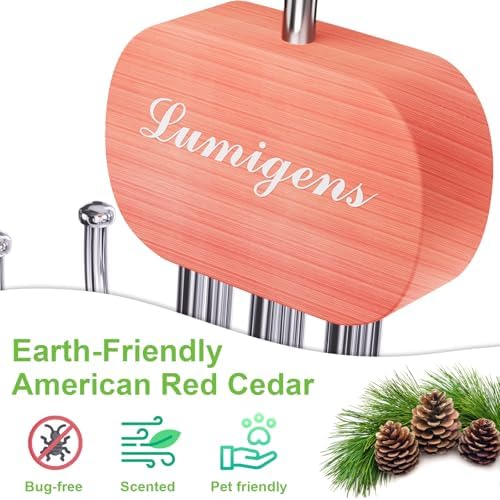 Cedar Wooden Belt Hanger, Belt Organizer for Closet,Rotatable Tie Rack,Belt Holder,Hanging Closet Storage Hook for Belt, Bra, Tank Top, Tie, Scarf, Purse, 1PCS - Image 2