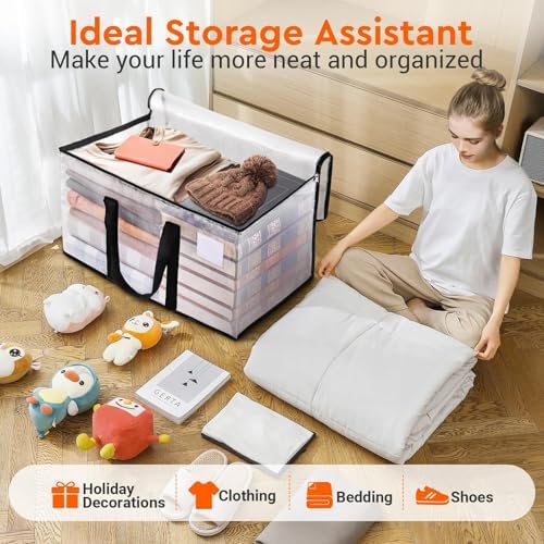 BlissTotes Moving Bags, 76L 10-Pack Storage Bags, Moving Boxes - Image 5