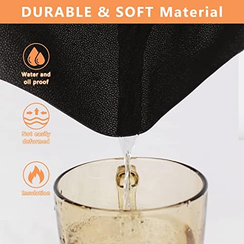 WochiTV Shelf Liner for Cabinets, Drawer Non Adhesive Non Slip Foam Mat for Kitchen, Pantry, Bathroom, Cupboard, Garage, Closet, Shelves, Drawer, Tool Box, Black 11.8 x 354 inches - Image 4