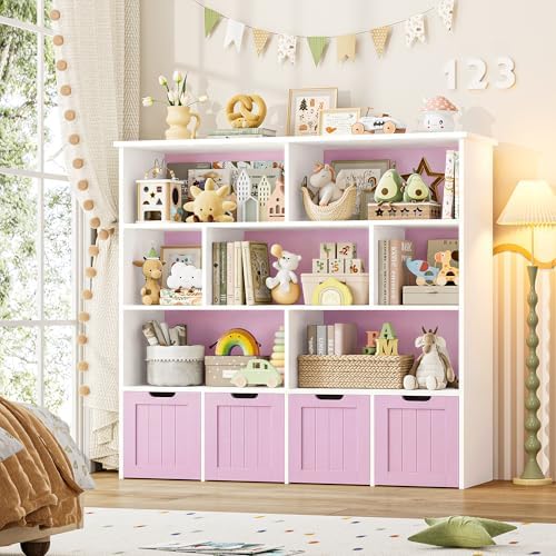 FINETONES Toy Storage Organizer with Movable Drawer Toy Organizer for Kids - Image 5