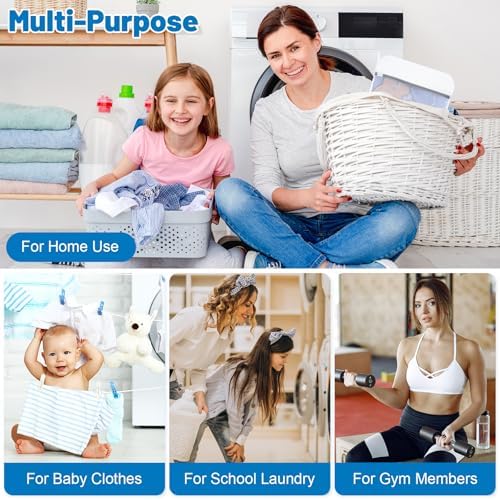 4-Pack Durable Honeycomb Mesh Laundry Bags for Delicates, 2M + 2L - Image 3