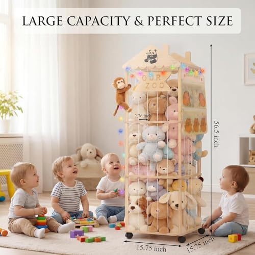 KITHELP Stuffed Animal Storage, Extra Large - Image 3