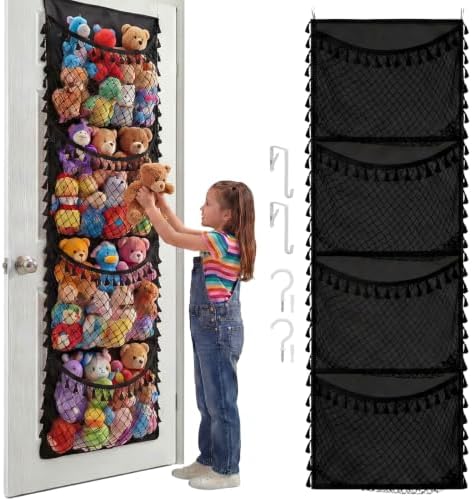 Ofiray-home Cotton Over The Door Stuffed Animal Storage by Ofiray-home