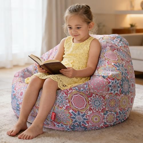 YuppieLife Stuffed Animal Storage Bean Bag Cover, 38" Velvet Toy Organizer by YuppieLife