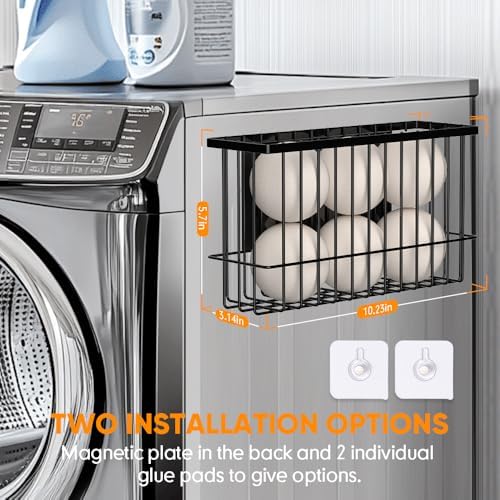 Moryimi Magnetic Dryer Ball Holder for Laundry Room Organization - Image 6