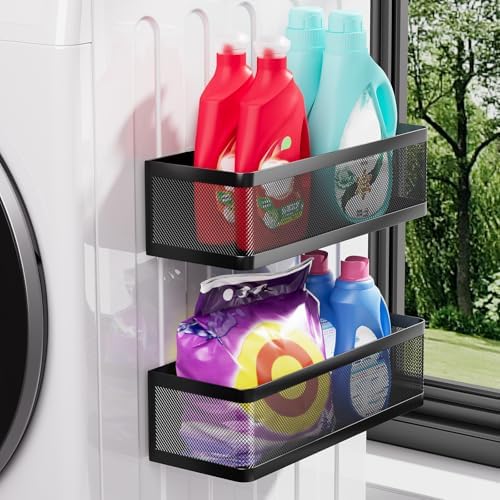 2-Pack Magnetic Shelves Laundry Room Organization by Unknown