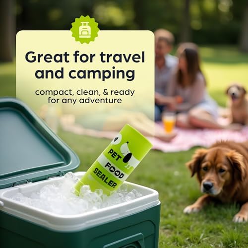 The Original Dog Food Loaf Storage Container - Patent Pending Reusable Airtight Can Cover Pet Food Sealer - Keeps Dog Food Can Fresh in the Fridge, Eliminates Odor - Image 4