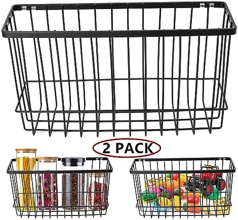 Over the Cabinet Door Organizer 2 Pack, Self Adhesive cabinet door organizer Pantry Door Organizer, Inside Cabinet Storage, Cutting Board Organizer Wall Mounted, Home Organization - Image 2