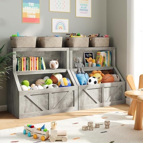 IDEALHOUSE Kids Toy Box for Boys, Kids Toy Chest Storage for Boys & Girls - Image 6
