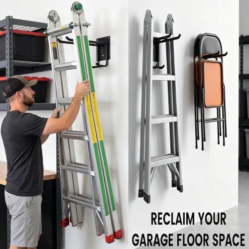 Garage Wall Organizer-Garden Tool Rack Wall Mount - Image 4