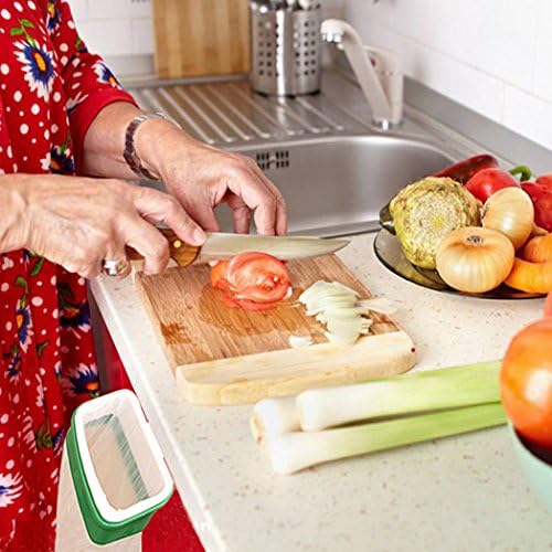 Lunies Over the Cabinet Plastic Trash Bag Holder for Kitchen, Under Sink Trash Can, Grocery Bag Holder for RV,Bathroom, Dorm Room, Office 8.6"x 4.9" - Image 6