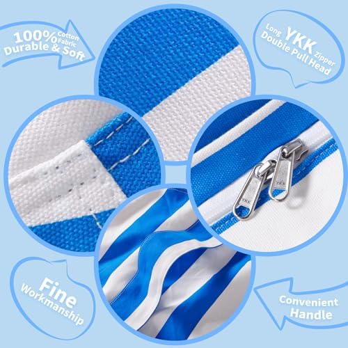 Wekapo Stuffed Animal Storage Bean Bag Chair Cover for Kids - Image 4